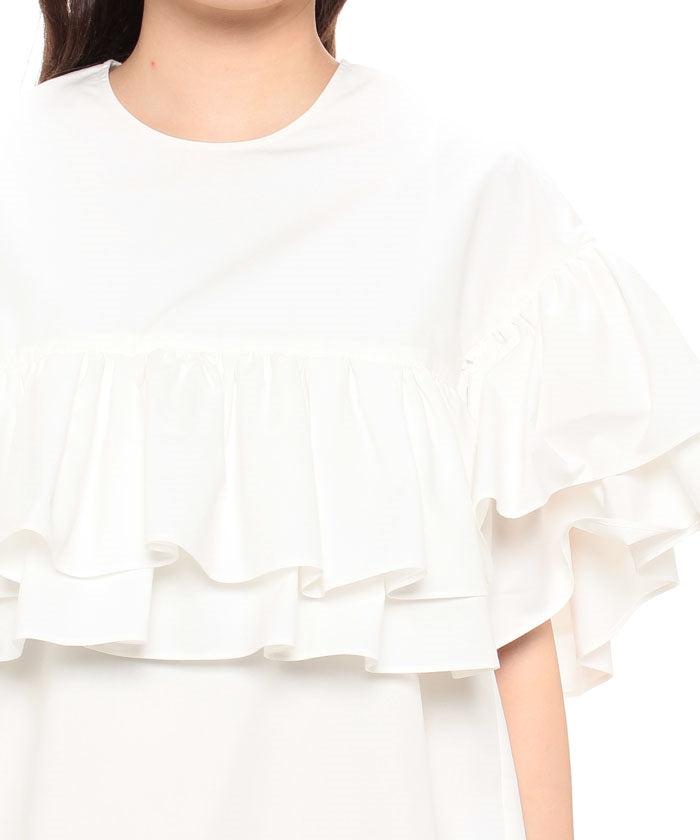 COEL Double Frill Blouse