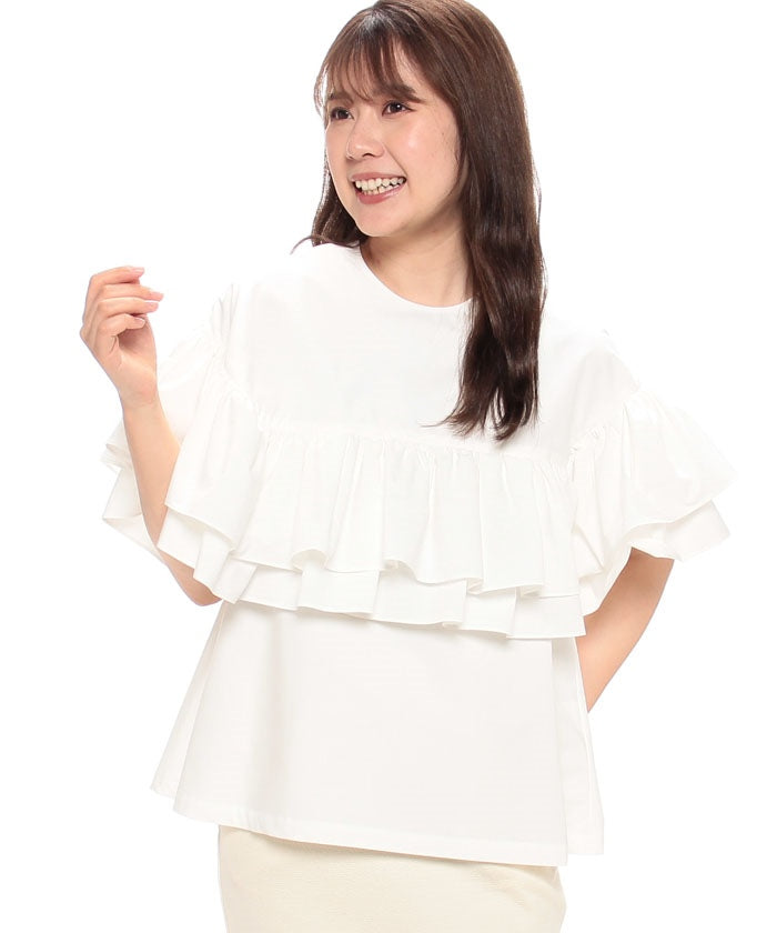 COEL Double Frill Blouse