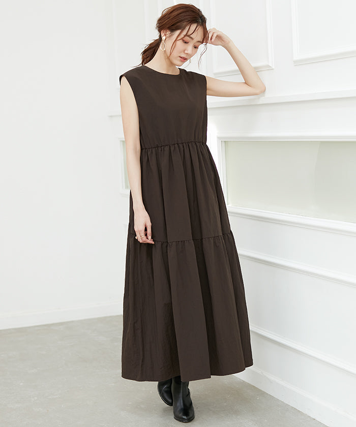 COEL 【Collaboration Item with Aya Kaneko】 COEL×AYA 2WAY Gathered Dress