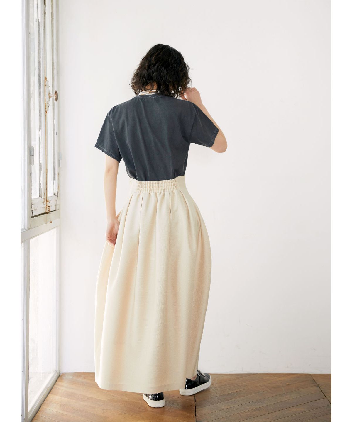 COEL 【Set-up Compatible Product】Basket Curve Skirt