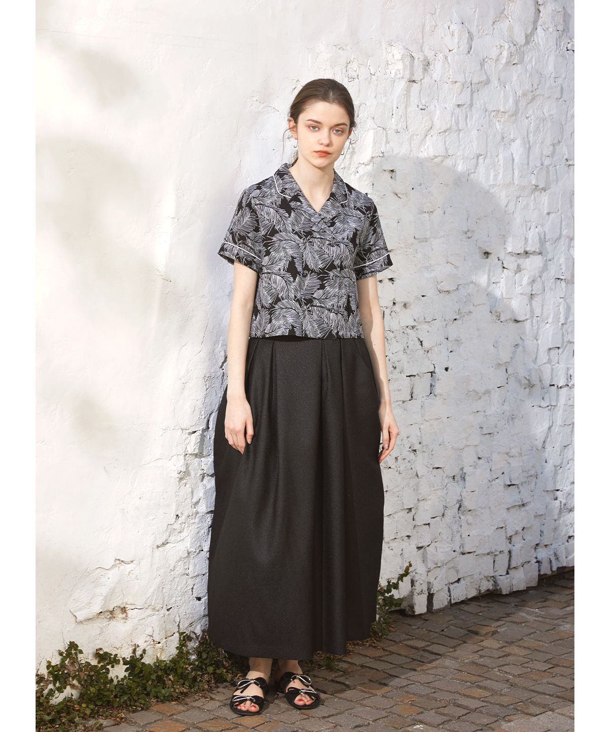 COEL 【Set-up Compatible Product】Basket Curve Skirt