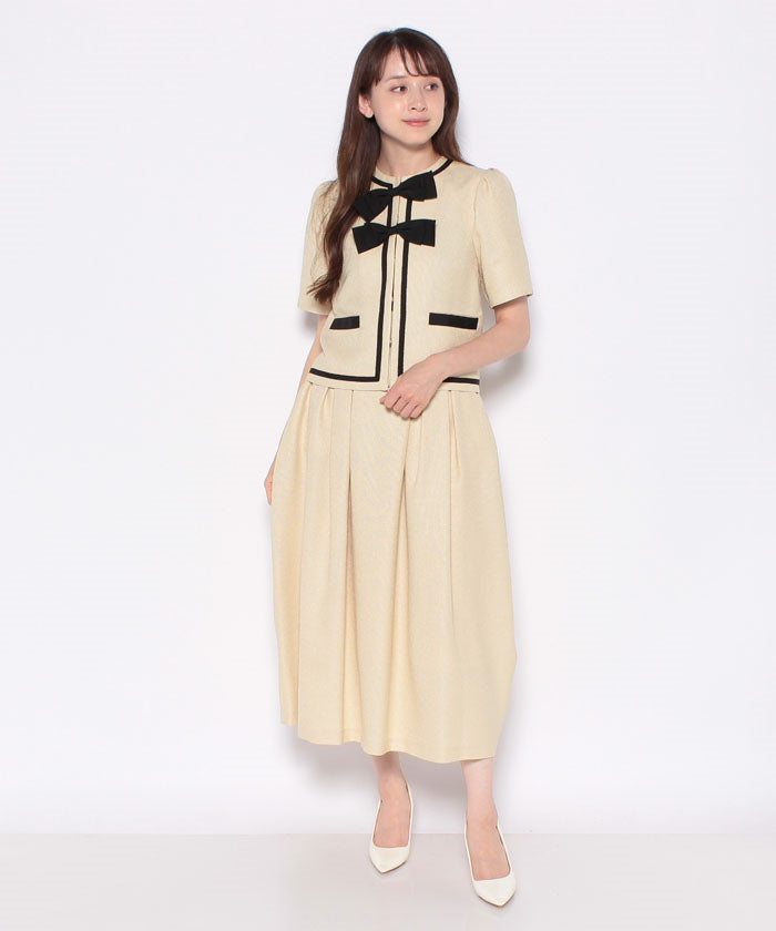 COEL 【Set-up Compatible Product】Basket Curve Skirt