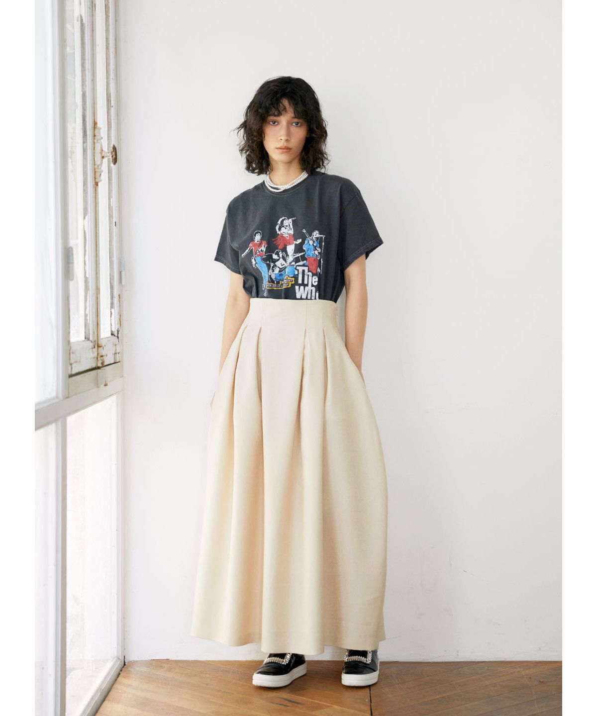 COEL 【Set-up Compatible Product】Basket Curve Skirt