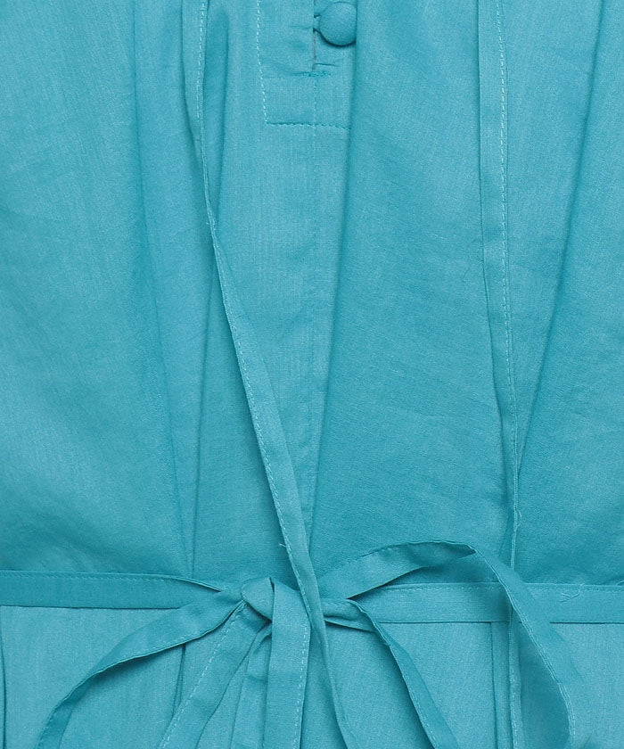 COEL Volume Sleeve Cotton Dress