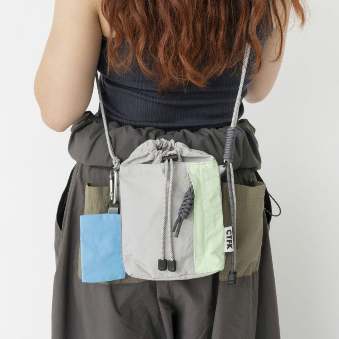 コントロールフリーク CONTROL FREAK CONTROL FREAK NYLON HANDY SHOULDER（コントロールフリーク ナイロンハンディショルダー） （グレー） グレー