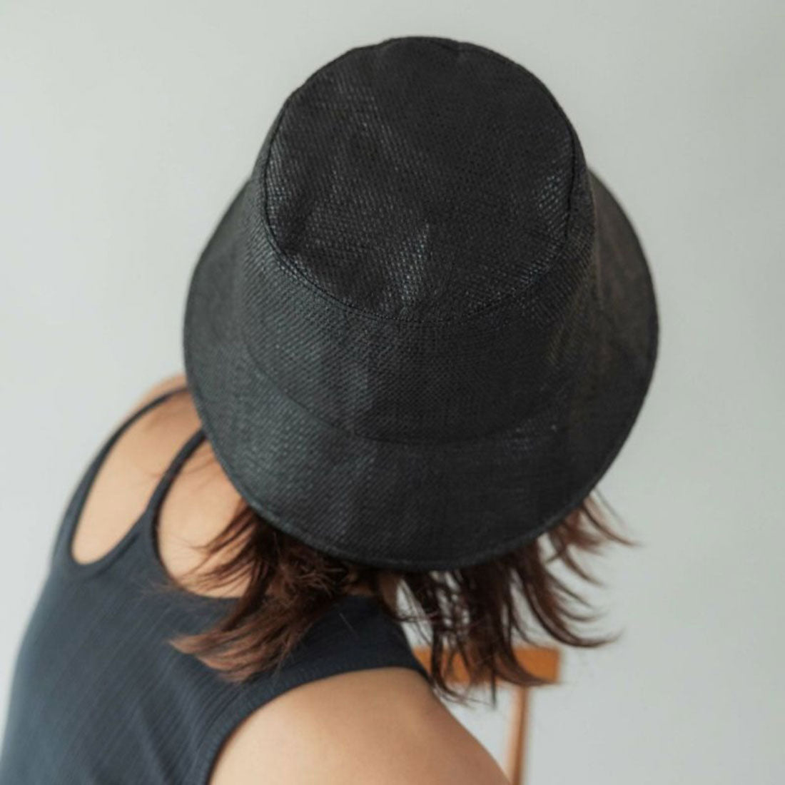 コントロールフリーク CONTROL FREAK CONTROL FREAK PAPER BUCKET HAT（コントロールフリーク 雑材バケットハット） （ブラック） ブラック
