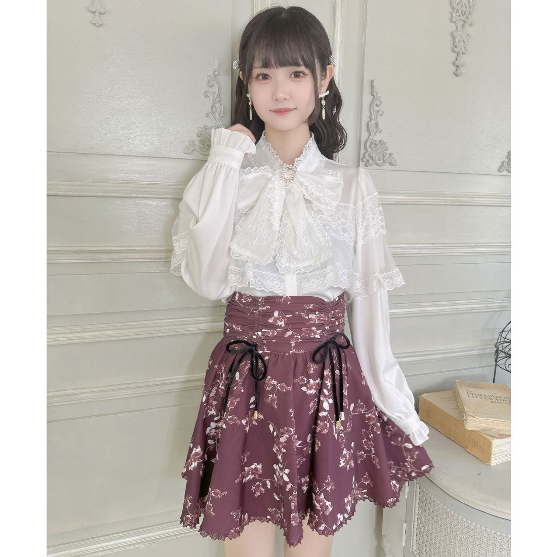 クチュールバイロジータ couture BY ROJITA シャーリングギャザースカショーパン （マルチ） マルチ