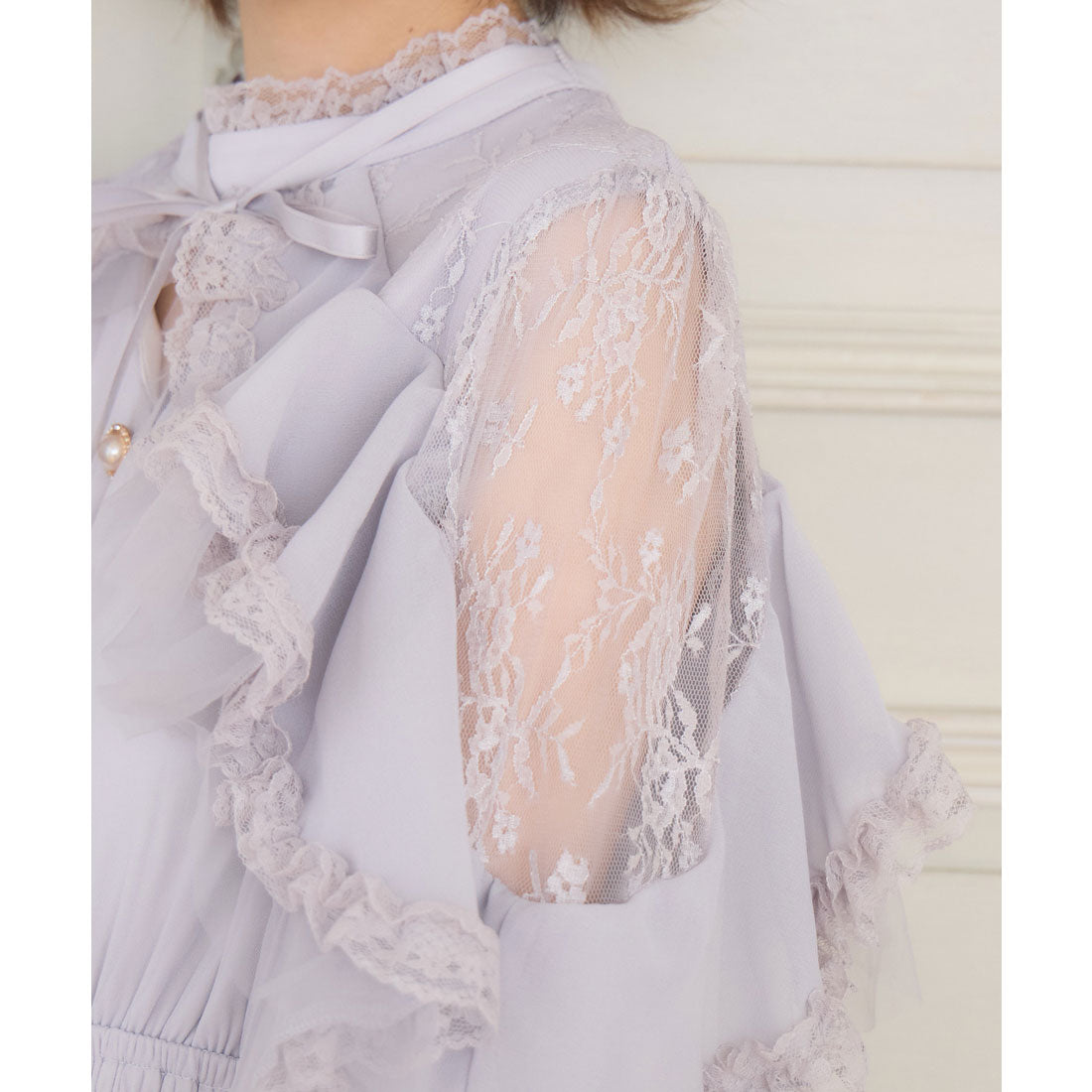 クチュールバイロジータ couture BY ROJITA ラッフルティアードフレアミニワンピース （マルチ） マルチ