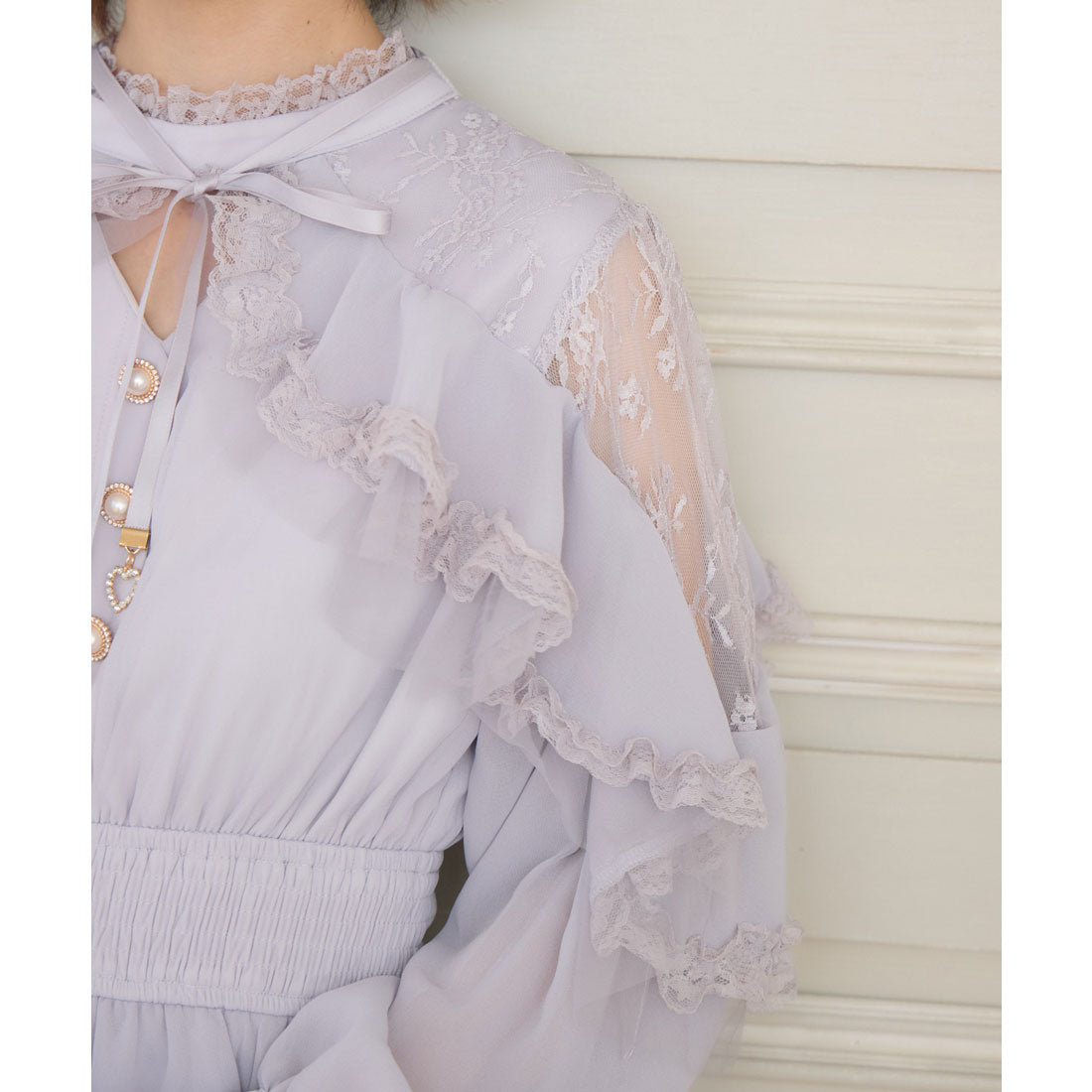 クチュールバイロジータ couture BY ROJITA ラッフルティアードフレアミニワンピース （マルチ） マルチ