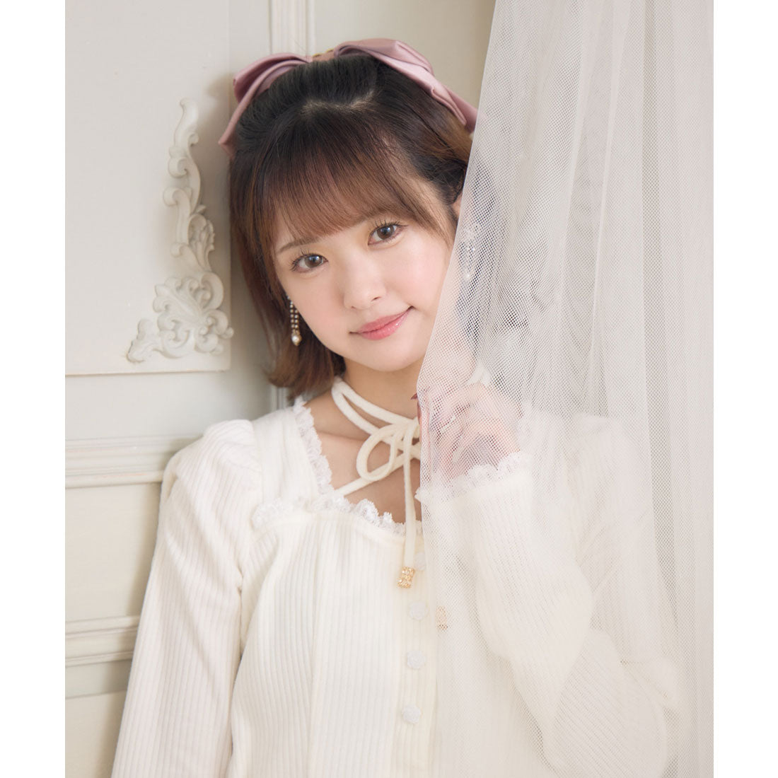 クチュールバイロジータ couture BY ROJITA フラワー刺繍ドッキングワンピース （アイボリー） アイボリー