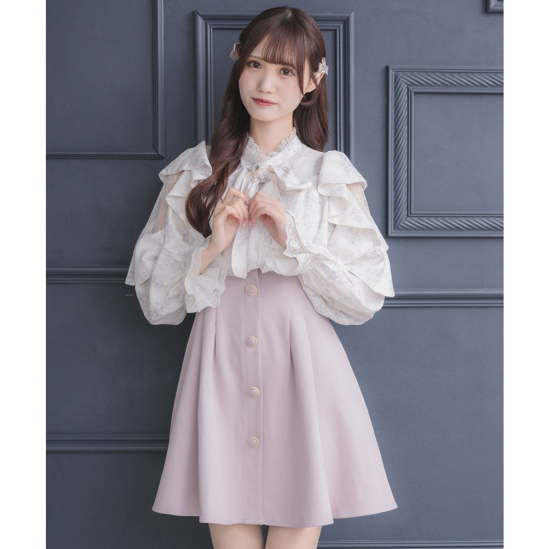 クチュールバイロジータ couture BY ROJITA ラッフルミニワンピース （マルチ） マルチ