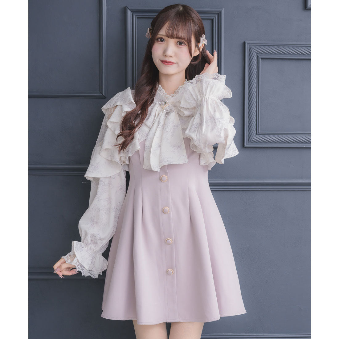 クチュールバイロジータ couture BY ROJITA ラッフルミニワンピース （マルチ） マルチ