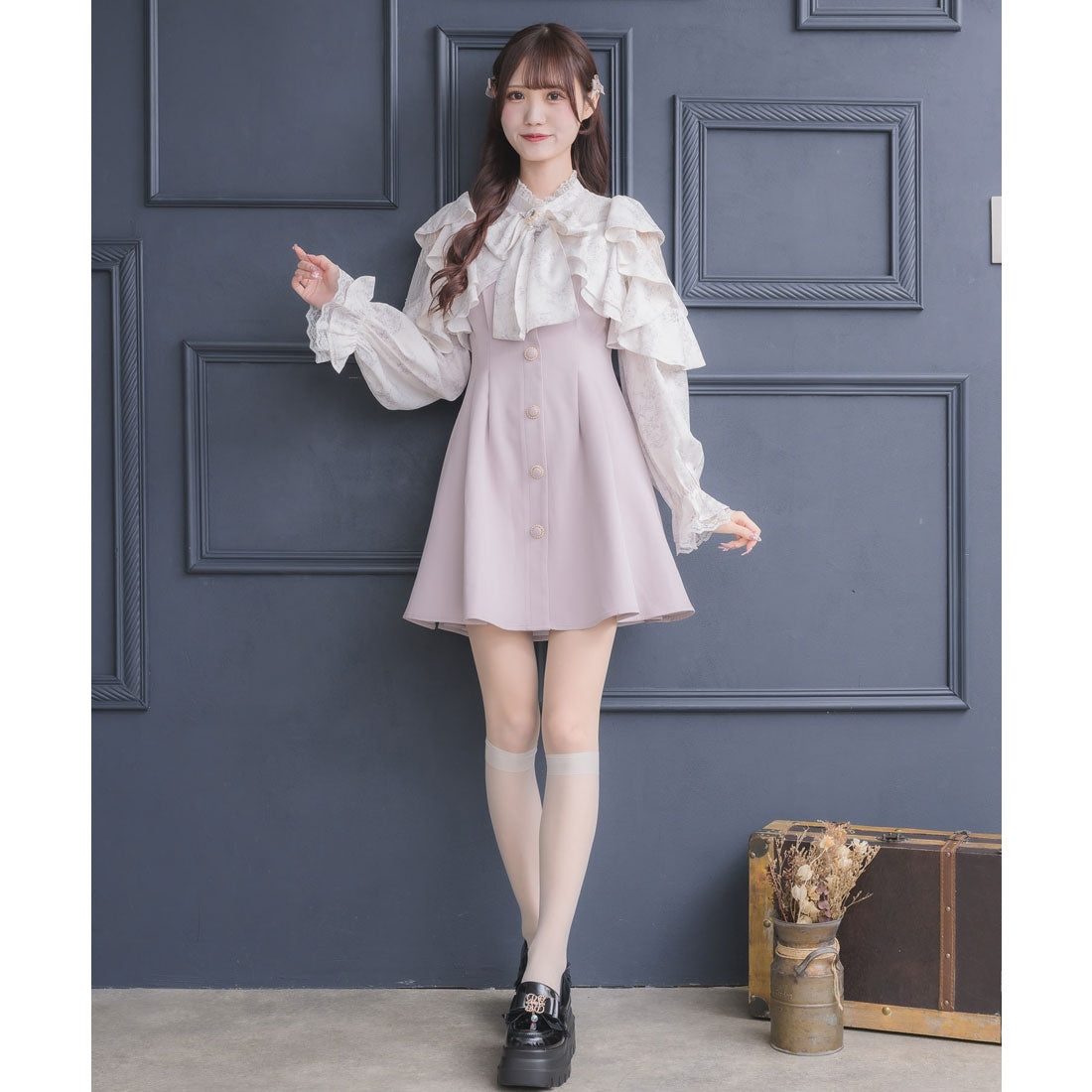 クチュールバイロジータ couture BY ROJITA ラッフルミニワンピース （マルチ） マルチ
