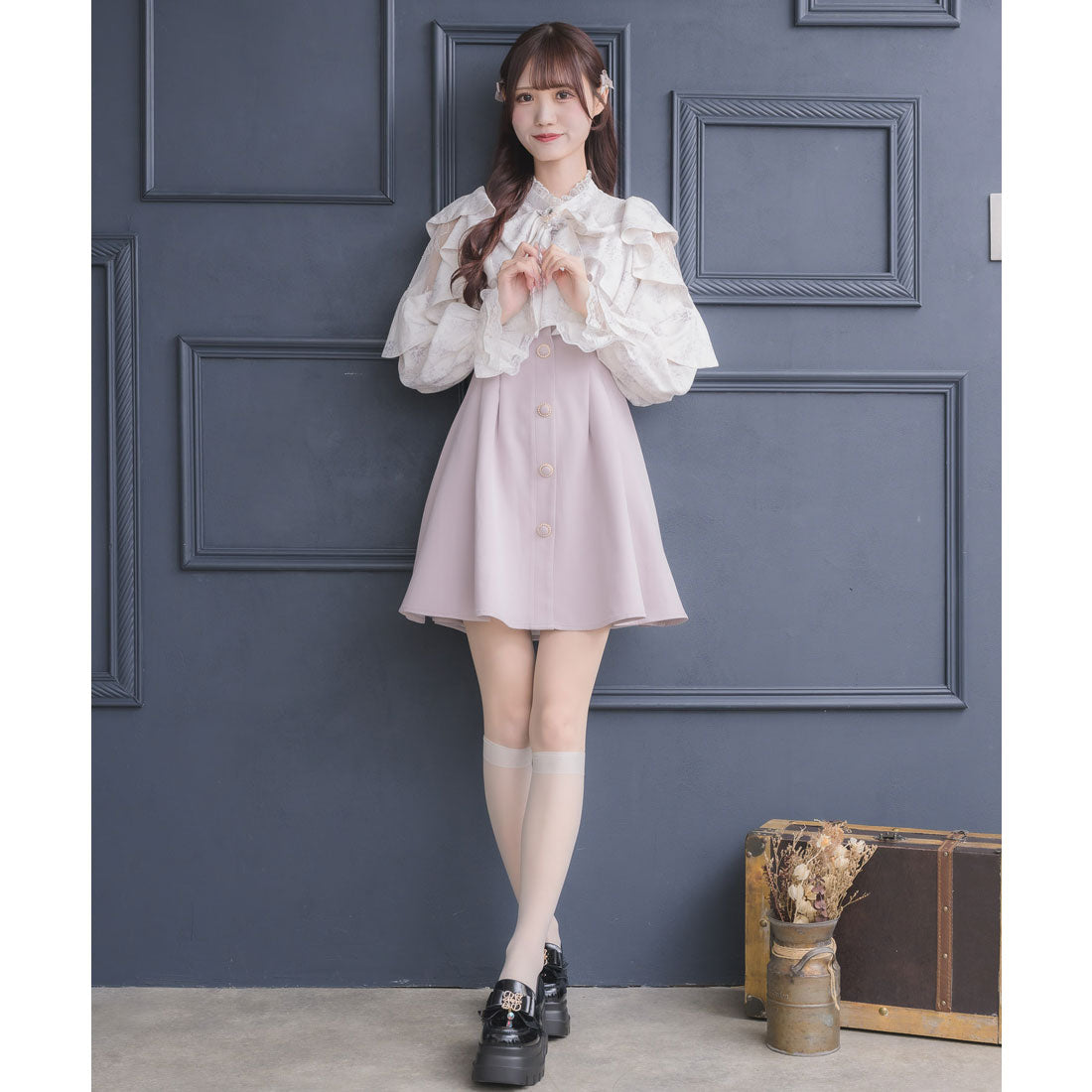 クチュールバイロジータ couture BY ROJITA ラッフルミニワンピース （マルチ） マルチ