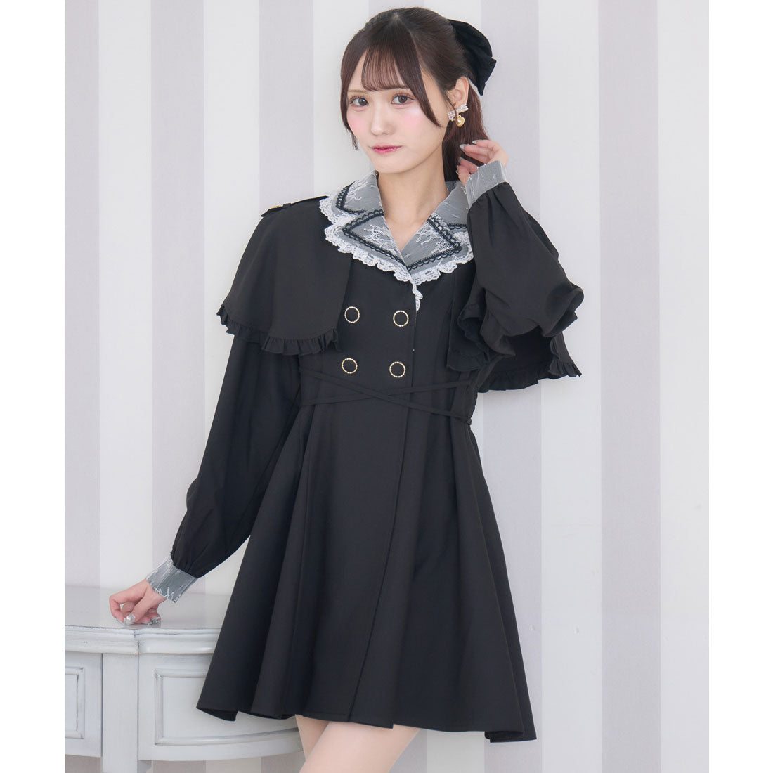 クチュールバイロジータ couture BY ROJITA テーラードワンピース （ブラック） ブラック