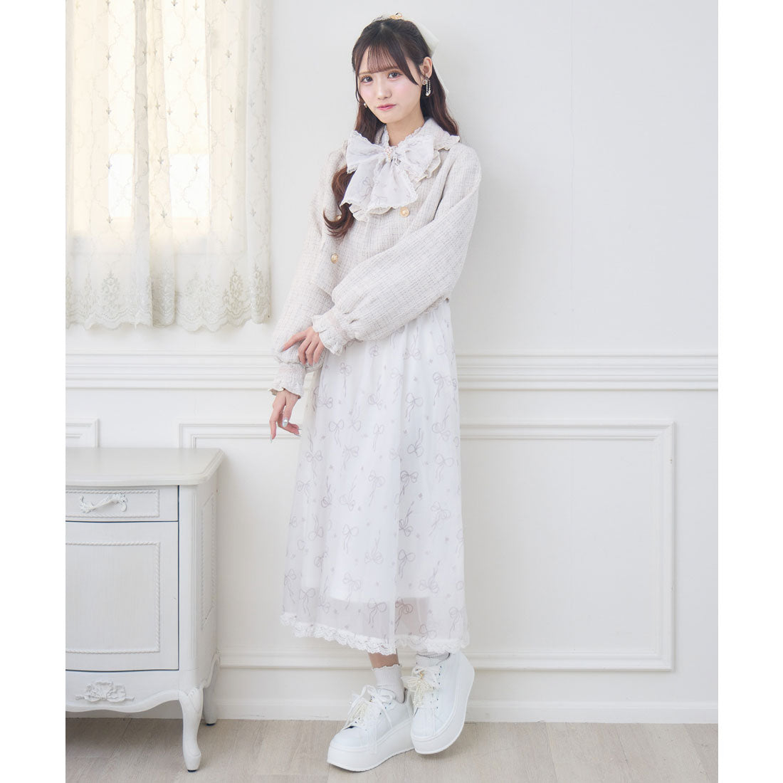 クチュールバイロジータ couture BY ROJITA ツイードジャケット （ベージュ） ベージュ