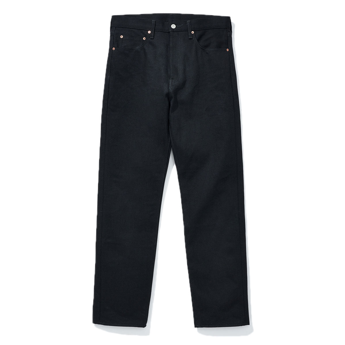 コットンリサーチクラブ COTTON RESEARCH CLUB SELVAGE BLACK DENIM JEANS （BLACK） BLACK