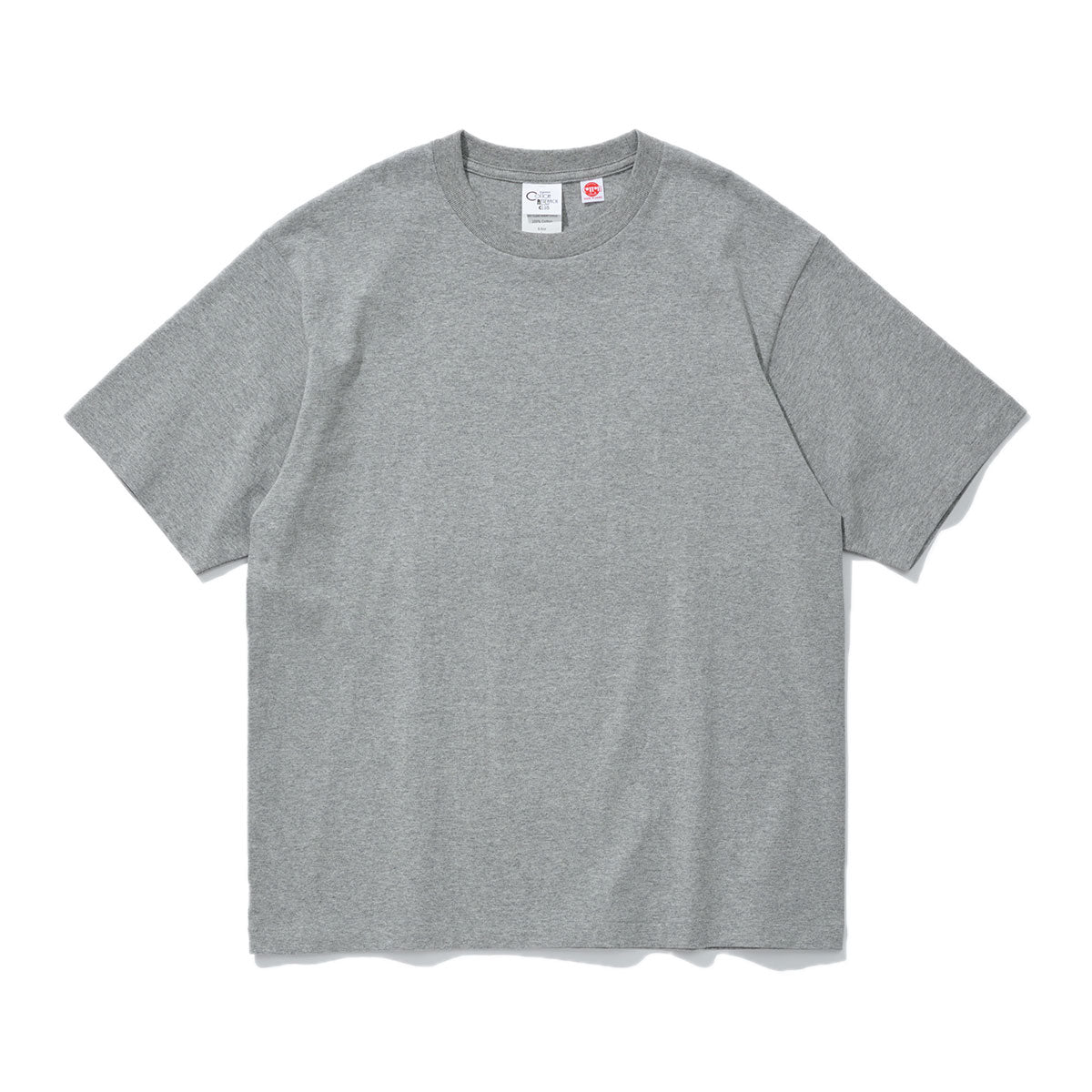 コットンリサーチクラブ COTTON RESEARCH CLUB S/S TUBULAR T-SHIRT （HEATHER GRAY） HEATHER GRAY