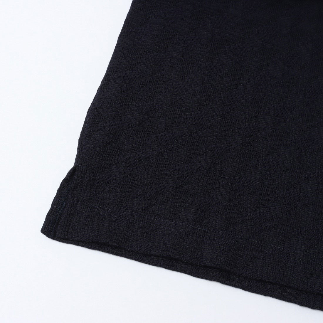 コットンブルー COTTON BLUE ジャカードプルオーバー （黒） 黒
