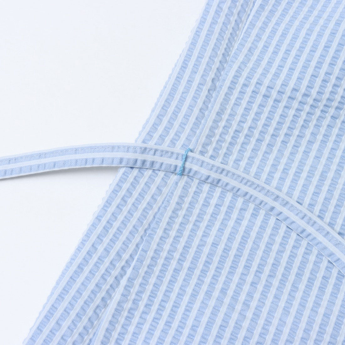 コットンブルー COTTON BLUE ギャザー使いノースリーブブラウス （サックス） サックス