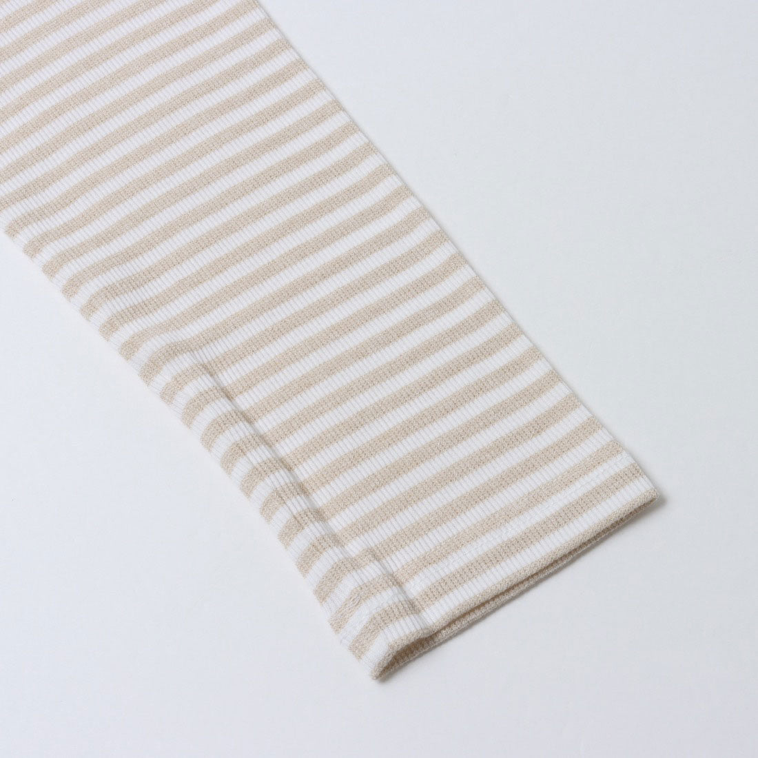 コットンブルー COTTON BLUE リブボーダープルオーバー （茶色） 茶色