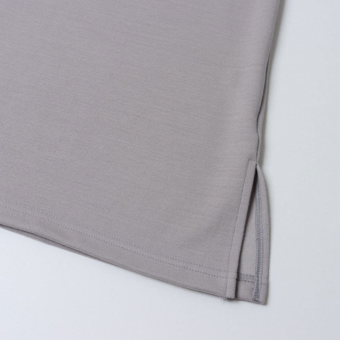 コットンブルー COTTON BLUE 襟付きスキッパーチュニック （グレー） グレー