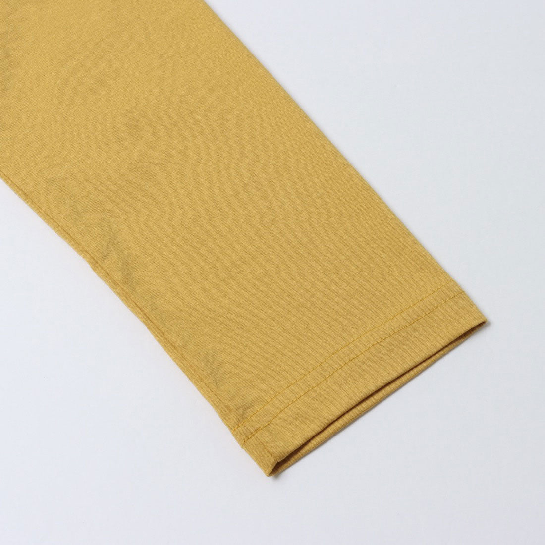 コットンブルー COTTON BLUE 八分袖クルーネックプルオーバー （イエロー） イエロー