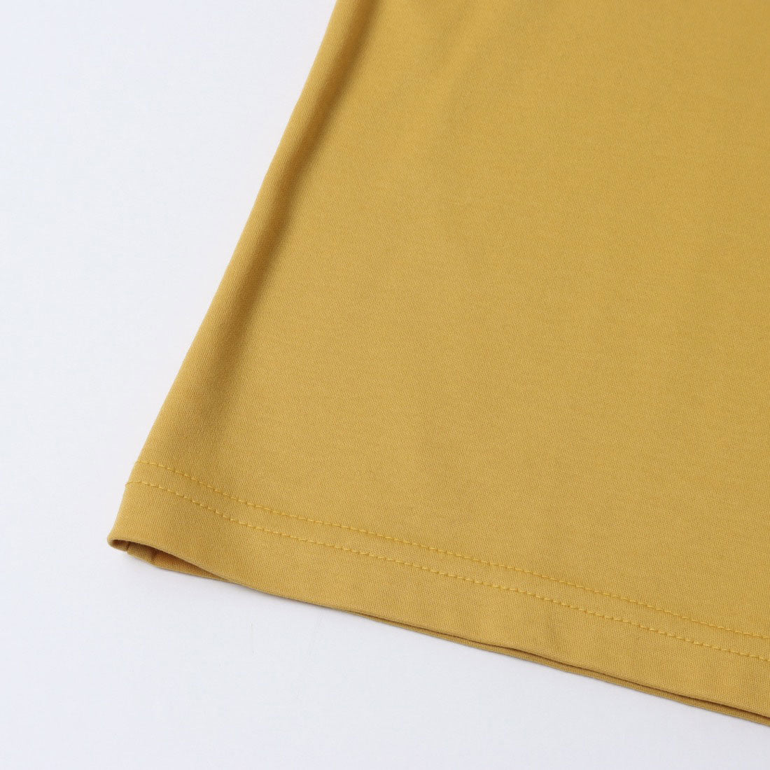 コットンブルー COTTON BLUE 八分袖クルーネックプルオーバー （イエロー） イエロー