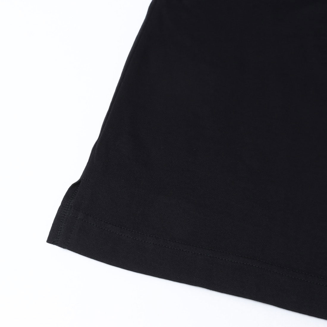 コットンブルー COTTON BLUE 異素材切替えプルオーバー （黒） 黒