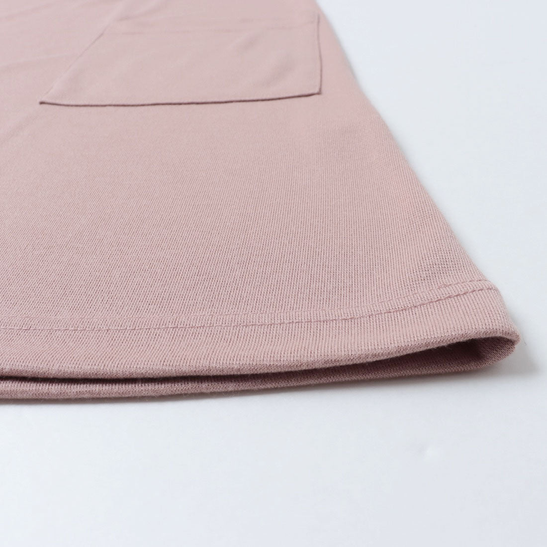 コットンブルー COTTON BLUE ショルダーボタンクルーネックチュニック （茶色） 茶色
