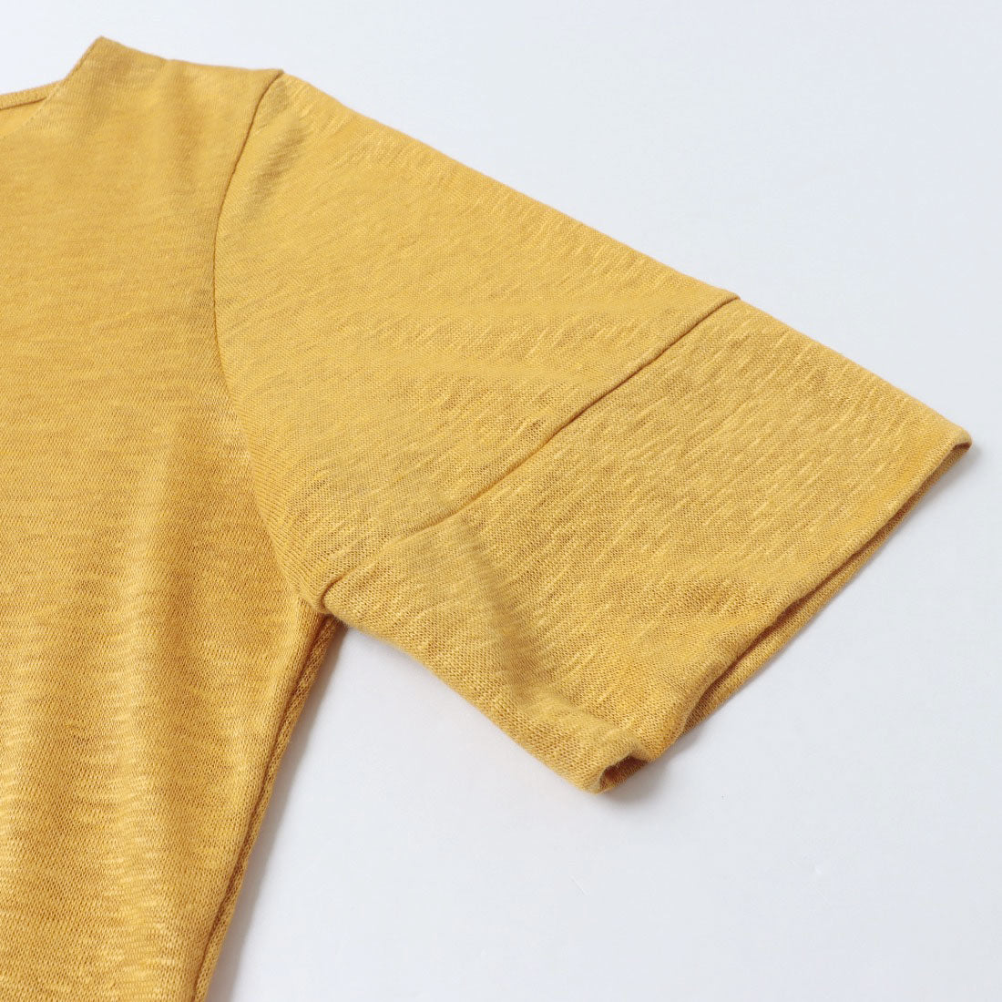 コットンブルー COTTON BLUE リネンプルオーバー （イエロー） イエロー