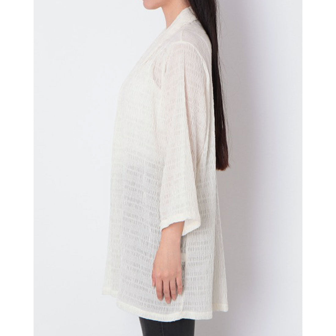 コットンブルー COTTON BLUE トッパーカーディガン （アイボリー） アイボリー