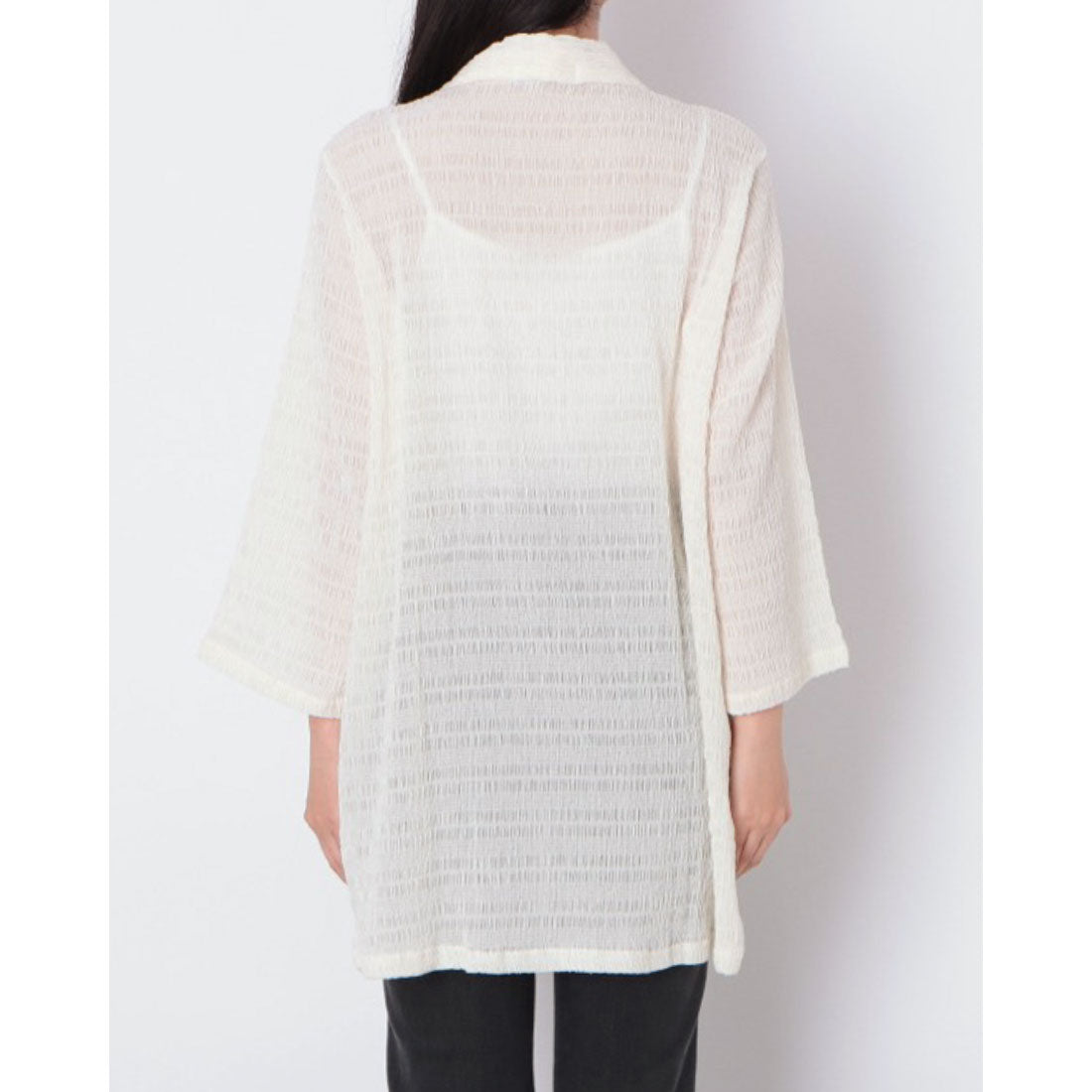 コットンブルー COTTON BLUE トッパーカーディガン （アイボリー） アイボリー