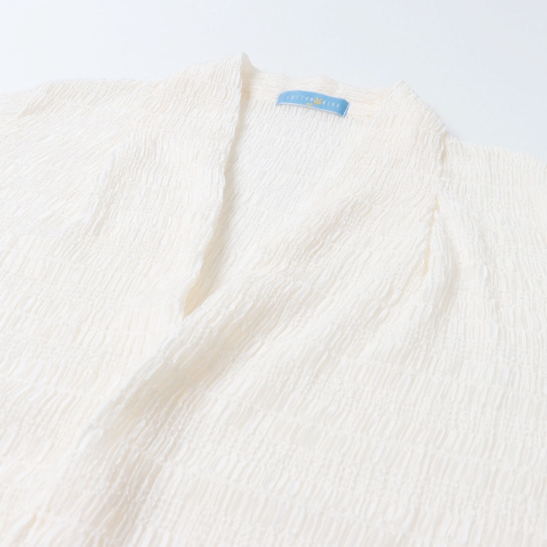 コットンブルー COTTON BLUE トッパーカーディガン （アイボリー） アイボリー