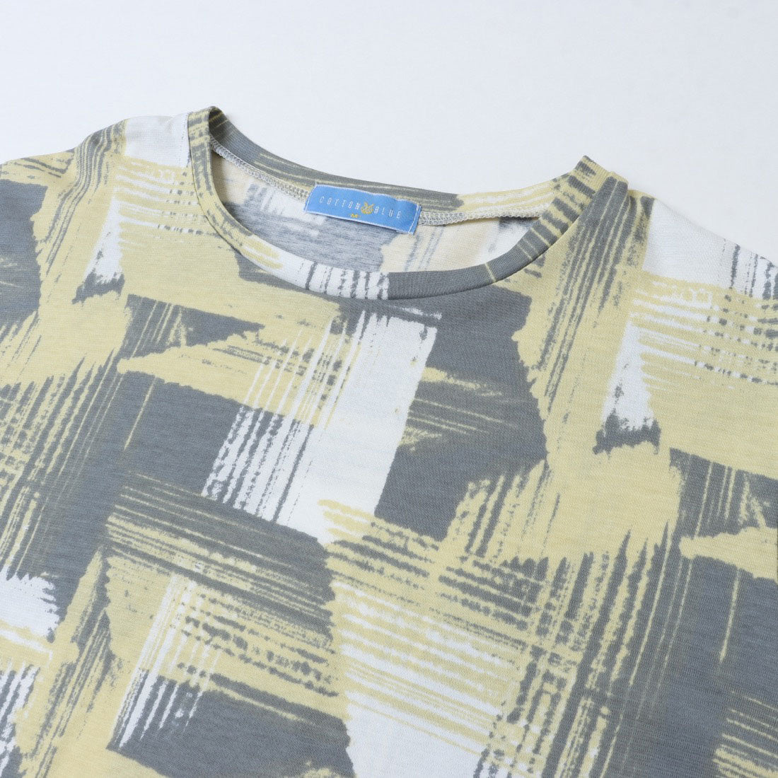 コットンブルー COTTON BLUE プリントプルオーバー （イエロー） イエロー