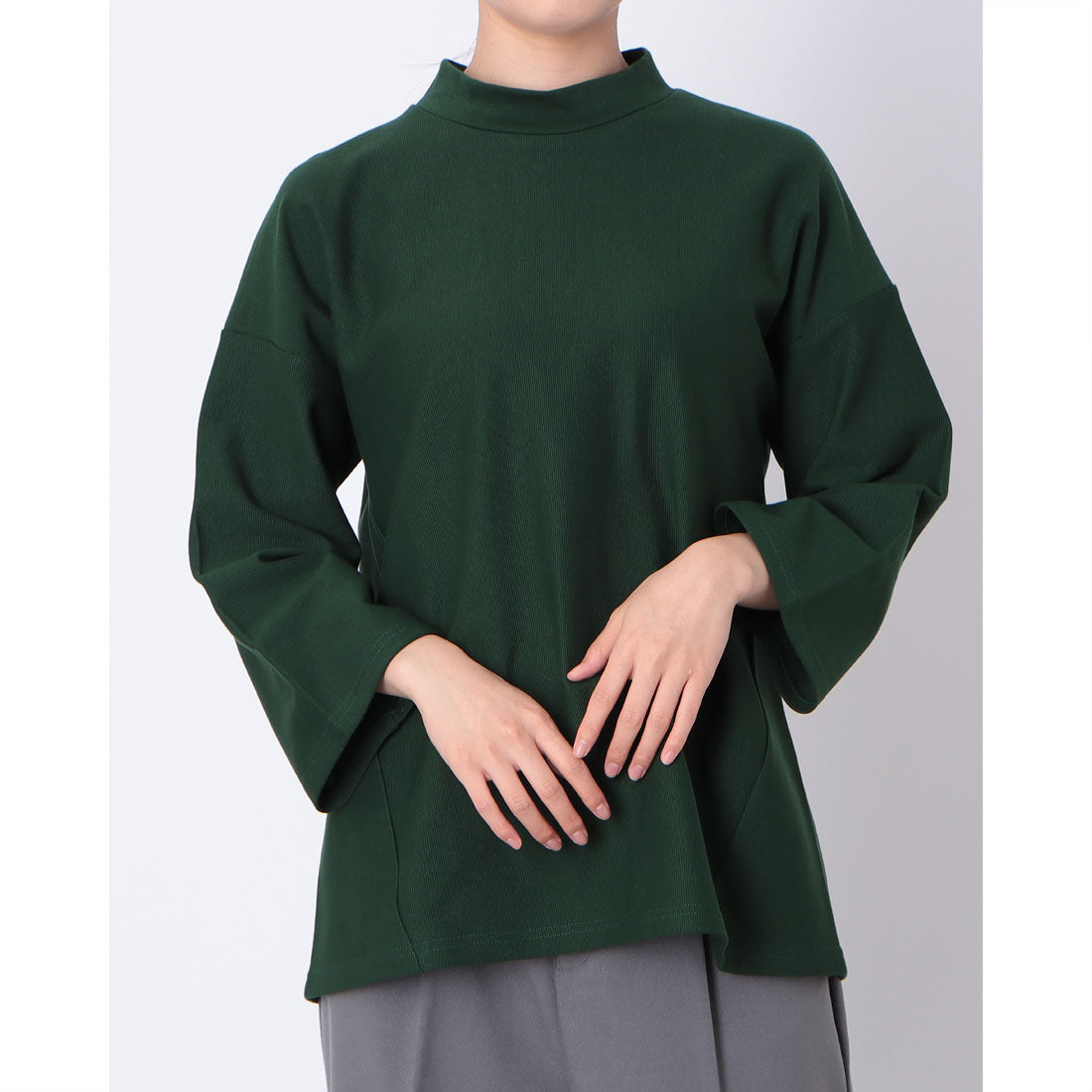 コットンブルー COTTON BLUE ドロップショルダープルオーバー （グリーン） グリーン