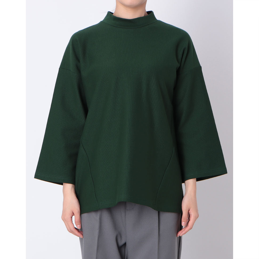コットンブルー COTTON BLUE ドロップショルダープルオーバー （グリーン） グリーン
