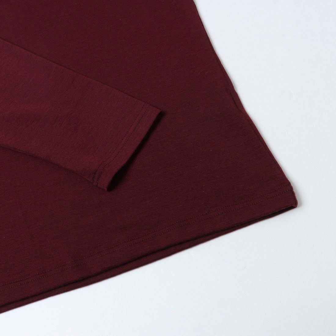 コットンブルー COTTON BLUE 襟ギャザーハイネックプルオーバー （白） 白