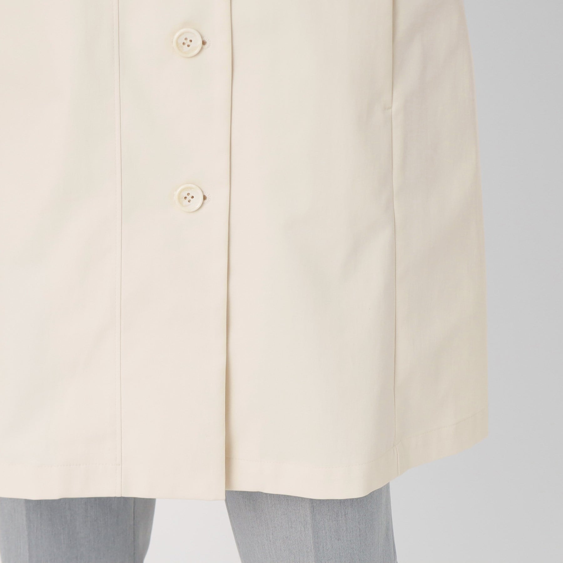 コルディア CORDIER 【M~4Lサイズ/手洗い可】コッティーナストレッチコート （ブルー(092)） ブルー(092)