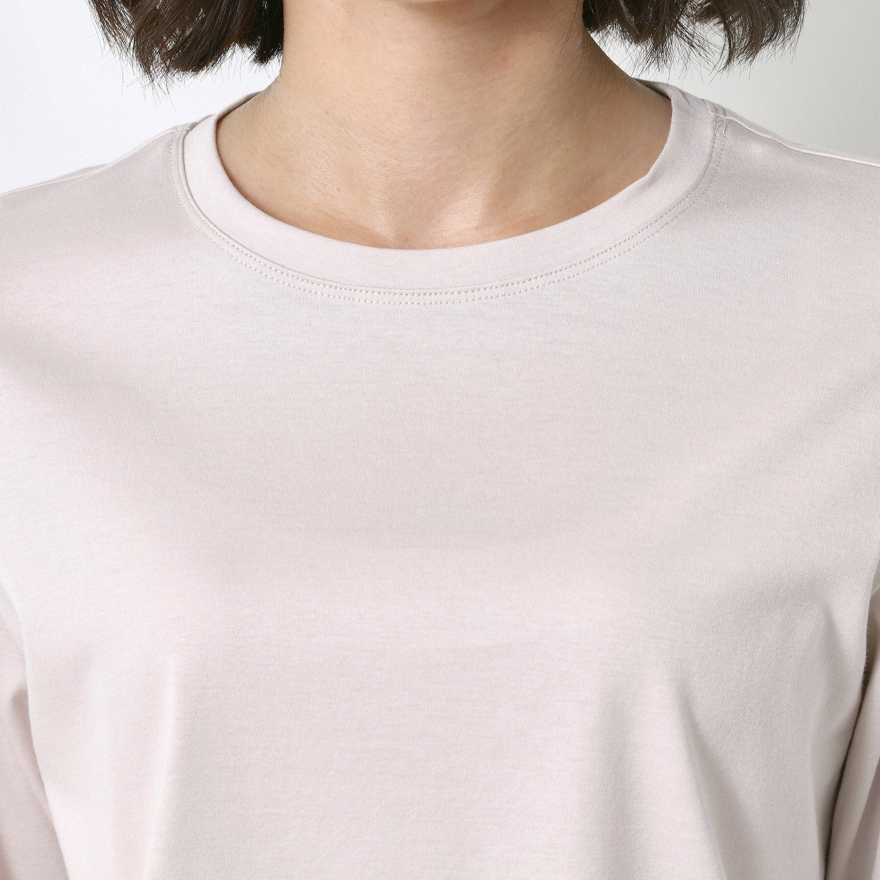 コルディア CORDIER 大人のためのシンプル洗練Tシャツ （ラベンダー(080)） ラベンダー(080)