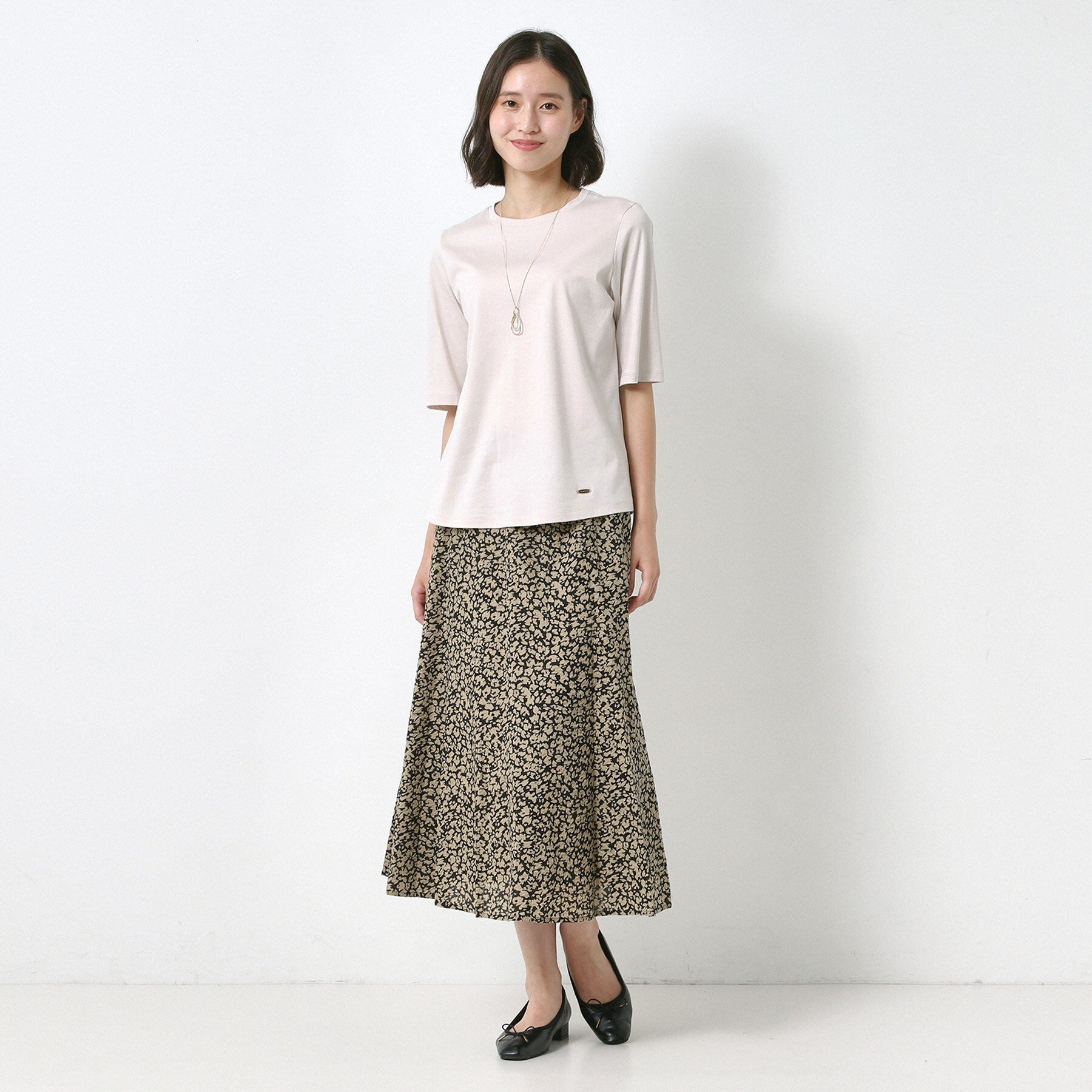 コルディア CORDIER 大人のためのシンプル洗練Tシャツ （ラベンダー(080)） ラベンダー(080)