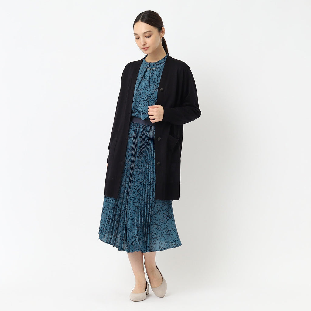 コルディア CORDIER LEVITA Vネックロングカーディガン