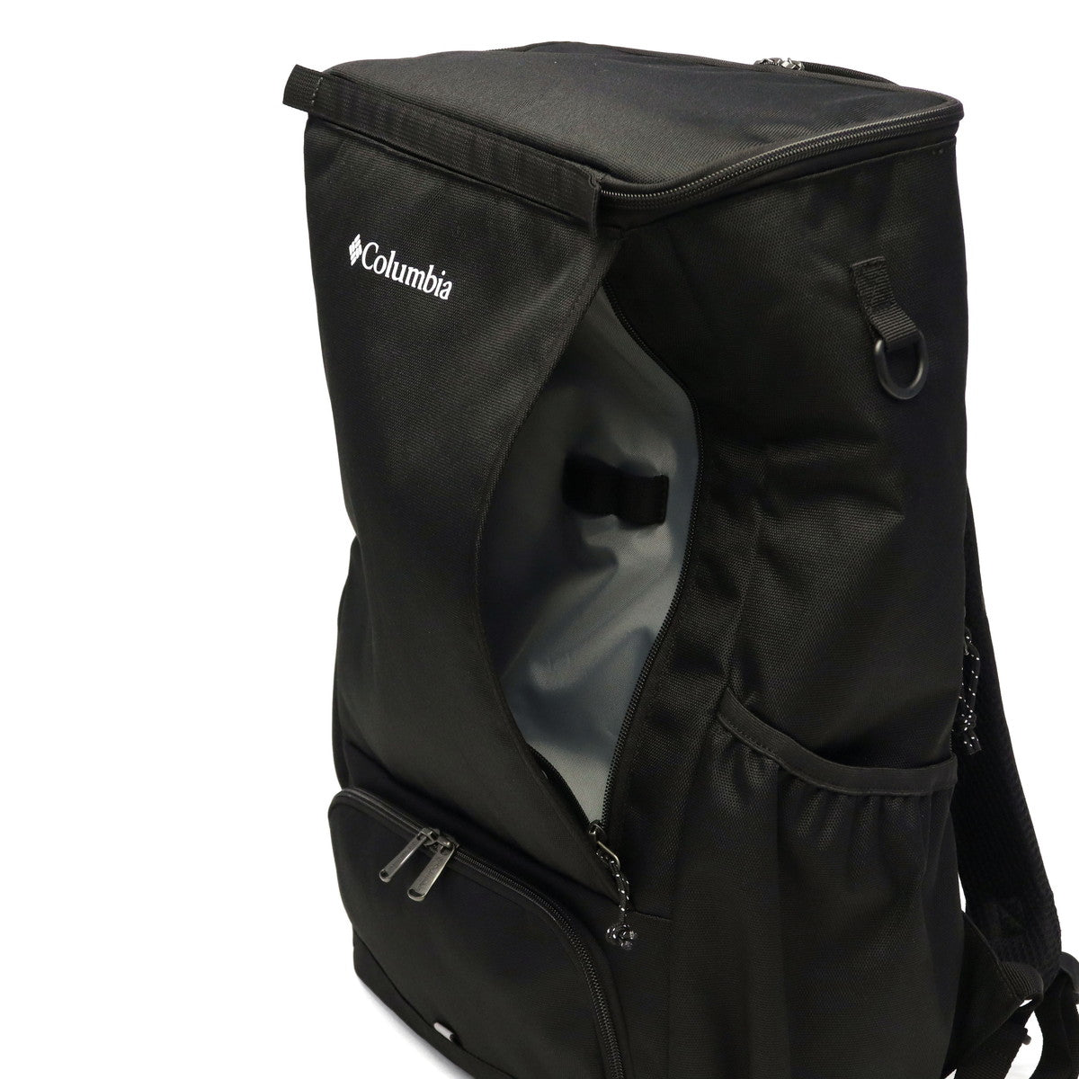 コロンビア Columbia リュック メンズ レディース 大容量 通学 通勤 軽量 ボックス型 撥水 デイパック 旅行 トラベル PC収納 2層 A4 B4 13inch 32L LBフローレス 32Lバックパック PU7232 （Black） Black