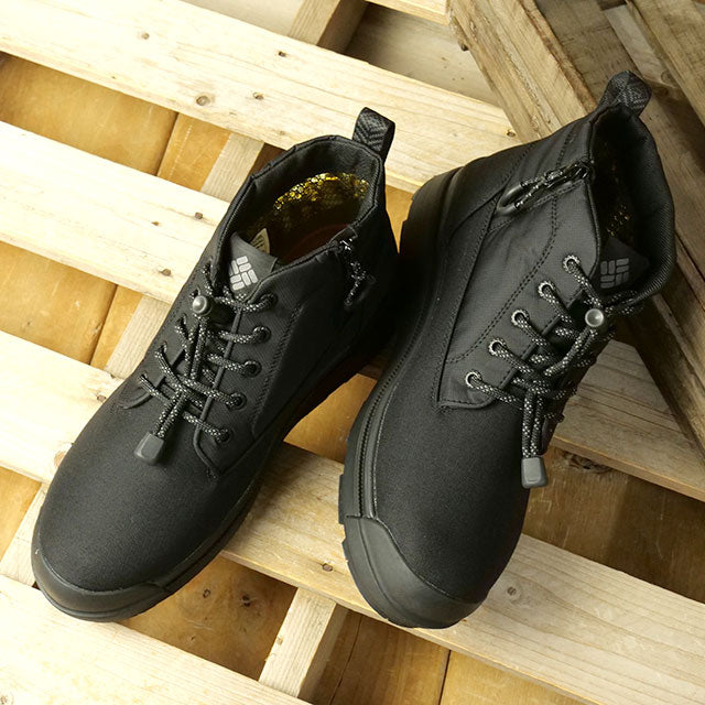 コロンビア Columbia SAPLAND IV CHUKKA WP OH INFINITY Black [YU9682-010] （Black） Black