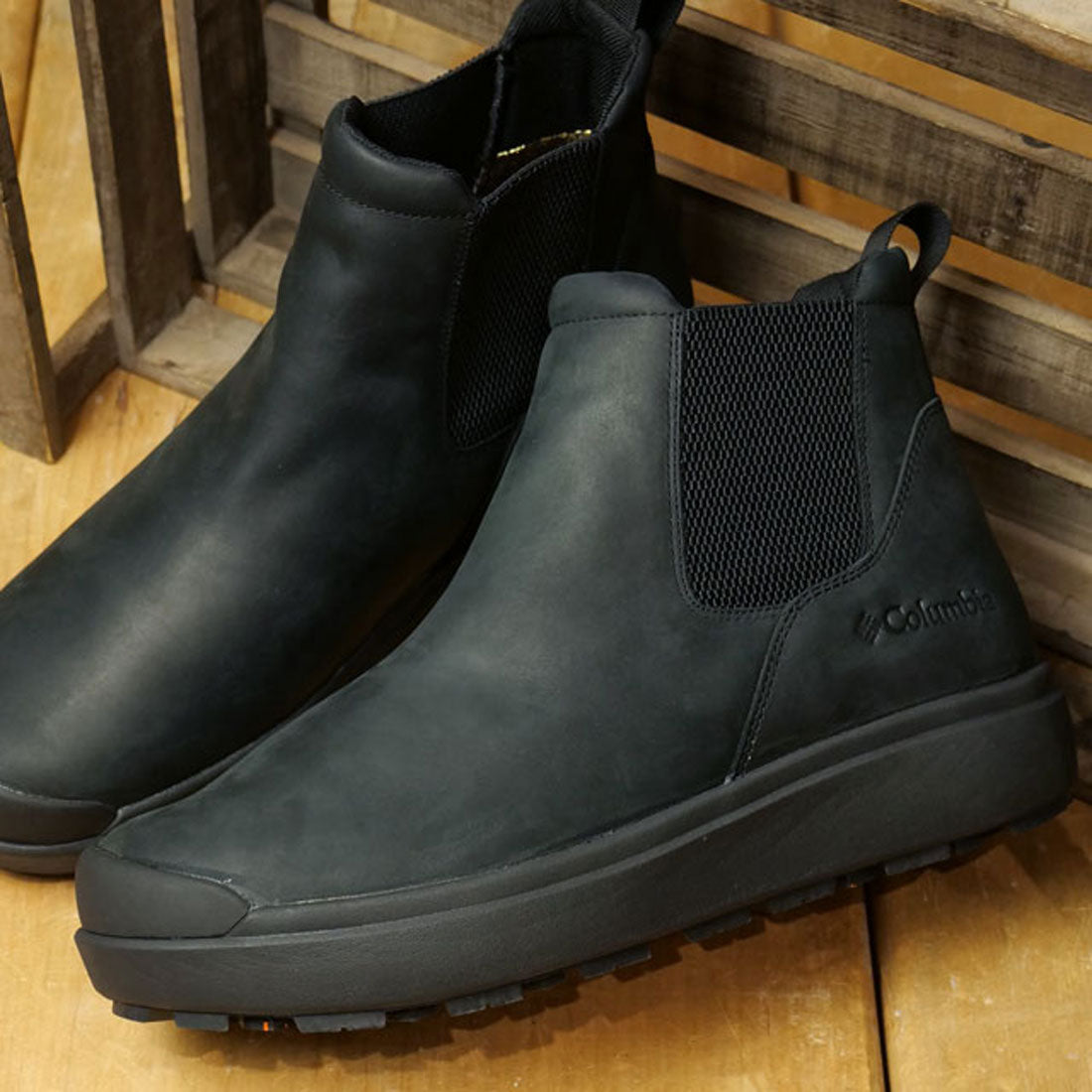 コロンビア Columbia SAPLAND III LUX SIDE-GORE WP OMNI-HEAT INFINITY Black [YU8452-010]