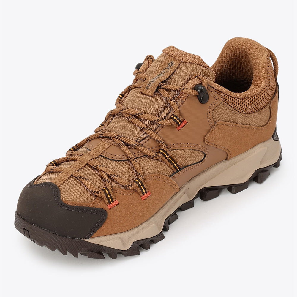 コロンビア Columbia スニーカー レディース YK5037 Columbia SABER VI LO OUTDRY WIDE 幅広 ハイキング アウトドア 防水 （ブラウン） ブラウン