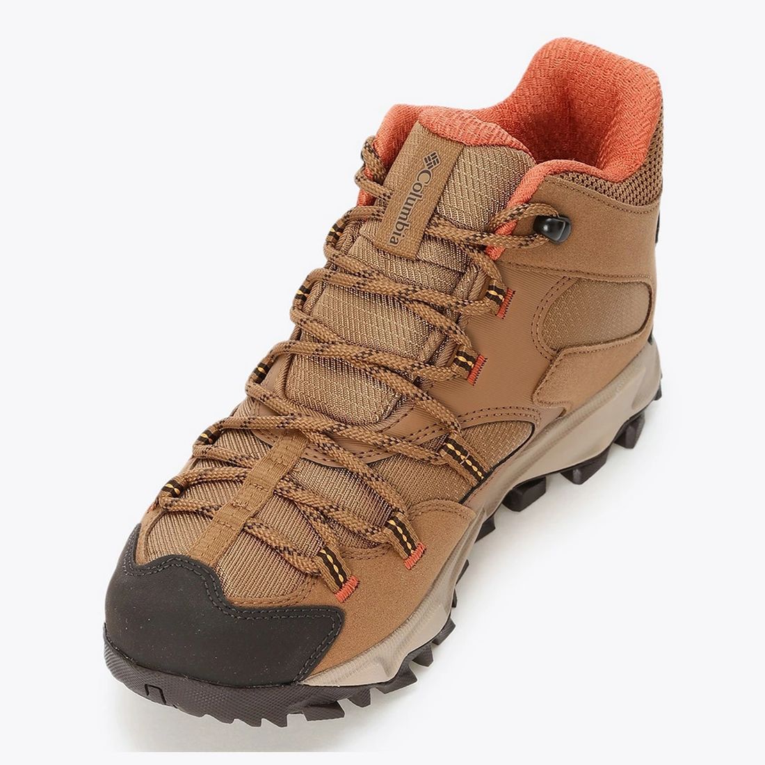 コロンビア Columbia スニーカー レディース YK9060 Columbia SABER VI MID OUTDRY WIDE 幅広 ハイキング アウトドア 防水 （ブラウン） ブラウン