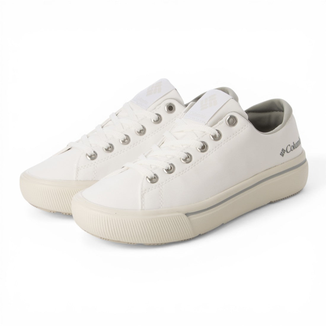 コロンビア Columbia レディース スニーカー 防水 ローカット ホーソンレイン ロー ウォータープルーフ YU7149 （ホワイト） ホワイト