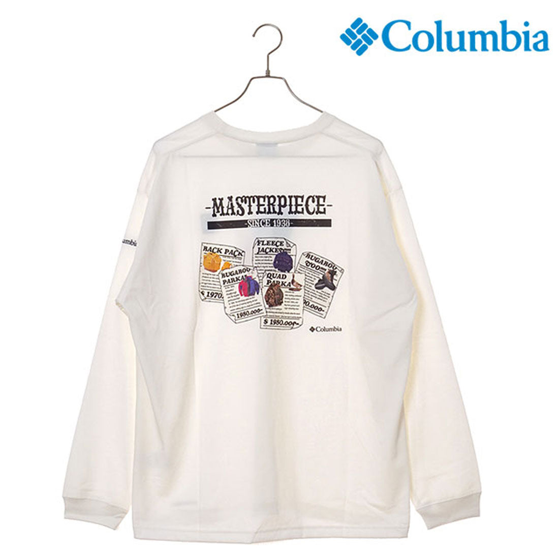 コロンビア Columbia Fortmorning Graphic L/S Tee Sea-Salt [PM0578-125] （Sea-Salt） Sea-Salt