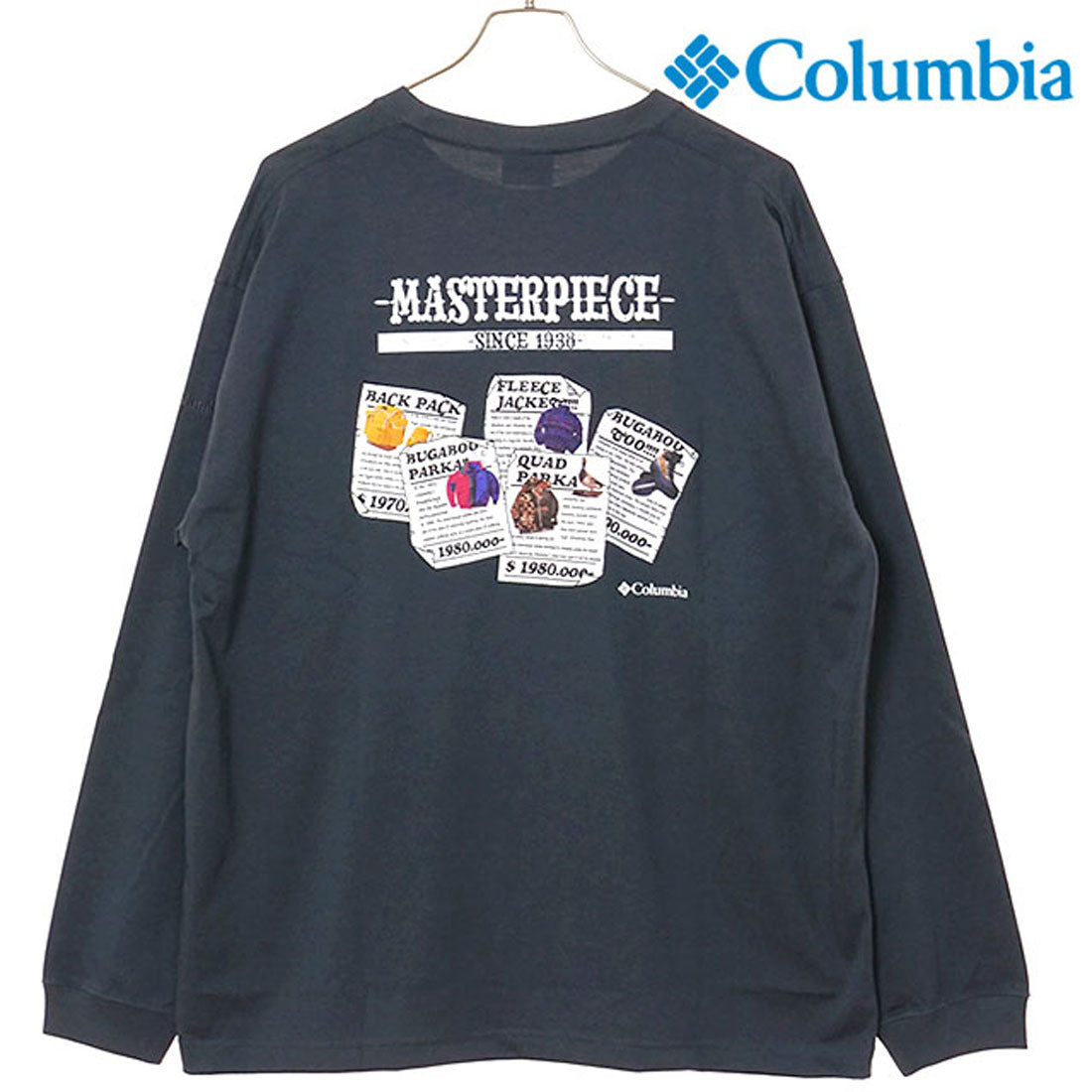 コロンビア Columbia Fortmorning Graphic L/S Tee Shark [PM0578-011] （Shark） Shark